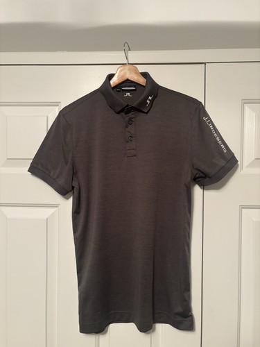Lindeberg men grey polo - j.lindeberg, men's