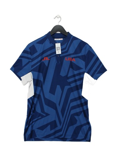 Lindeberg men polo l - l, blue